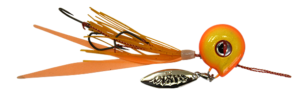 Kanji Risky Tairis 150 Gr Tai Rubber Slider Jig #01 ORANGE GOLD