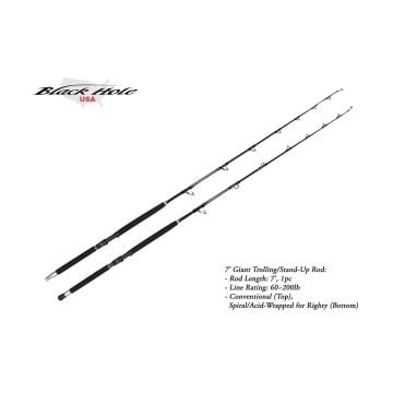 BLACK HOLE Cape Cod Special Rod  2.13 mt 60-180 lb Popping Kamışı