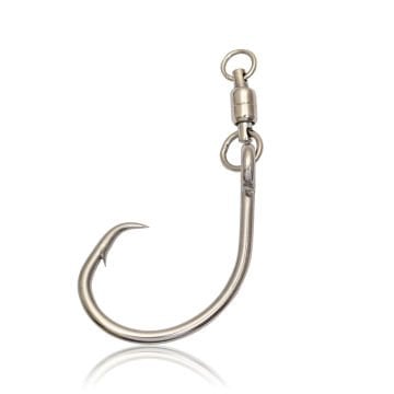 Mustad Swivel Demon Offset Circle SE39943NP 4X Strong Olta İğnesi