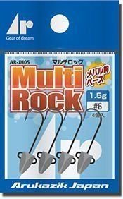 Arukazik Ar Head Multirock Lrf Jighead 1.5 gr #6