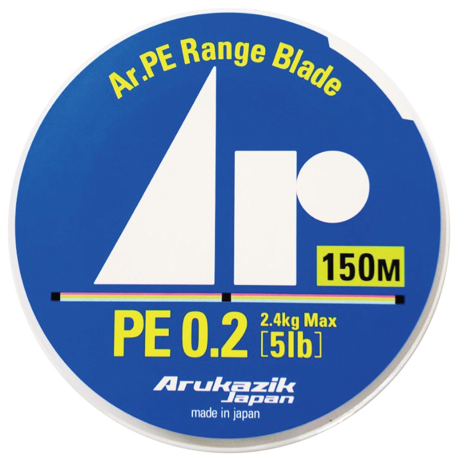 Arukazik Ar. PE Range Blade Lrf İp Misina 0.2 Pe Multicolor