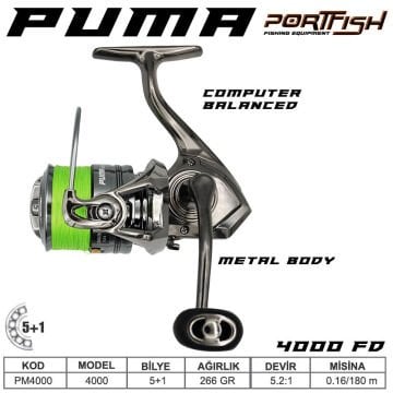 Portfish Puma 4000 Olta Makinası
