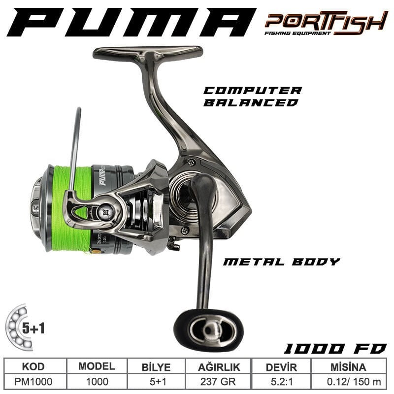 Portfish Puma 1000 Olta Makinası