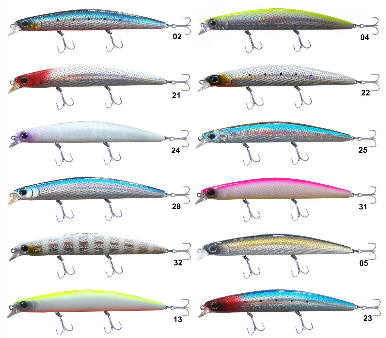 Kendo Seabass Minnow 125F 19 gr Suni Yem 02