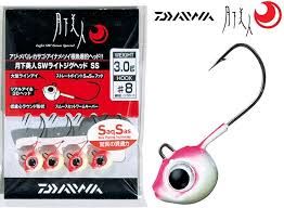 Daiwa Gekkabijin SW LIight Jighead SS Luminenscence 1 Gr #10
