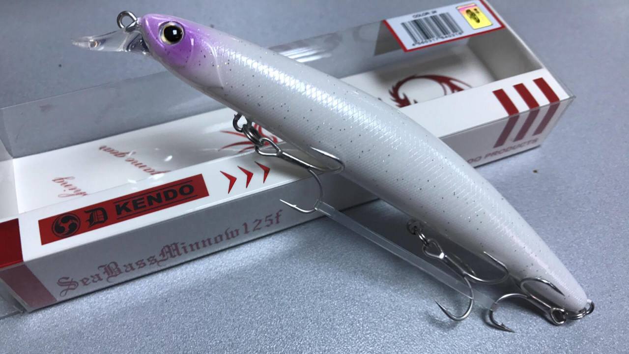 Kendo Seabass Minnow 125F 19 gr Suni Yem 24