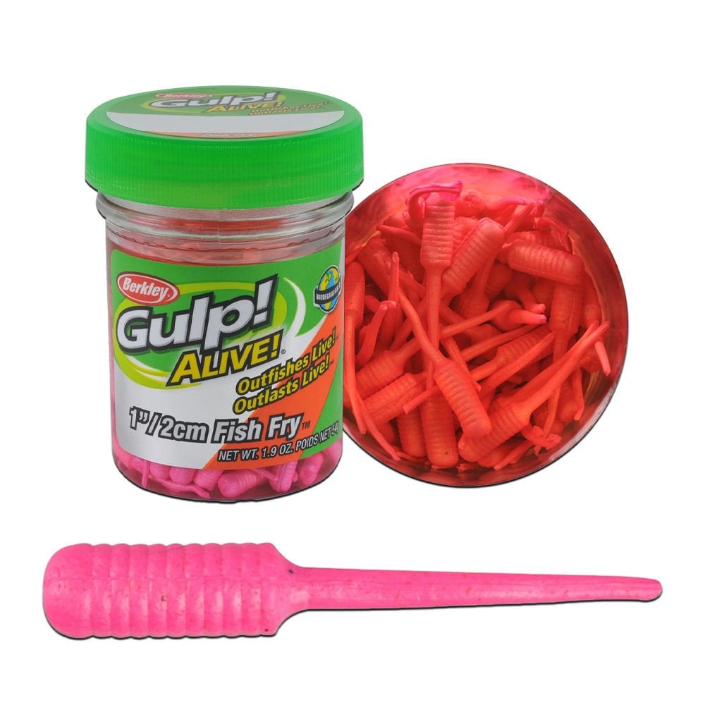 Berkley Gulp Alive Fish Fry 2 cm  Kavanoz PINK