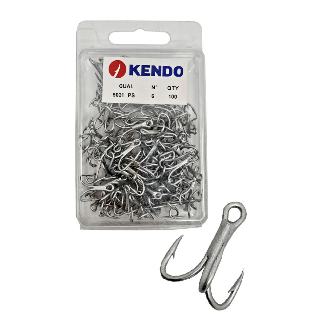 Kendo 9021 PS Faultless Treble 100 Adet 3 lü Çarpma İğnesi