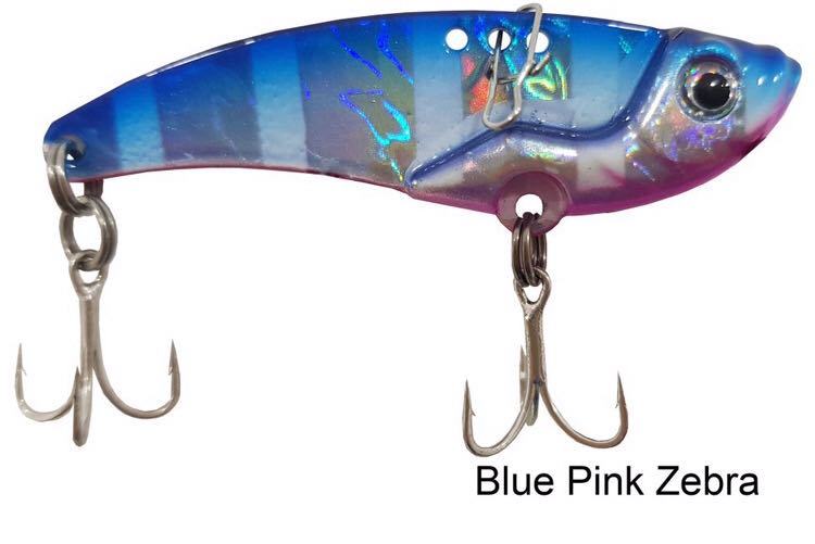 Savagear 3D Minnow Vibrasyon Blade 3.5cm 4gr Blue Pink Zebra