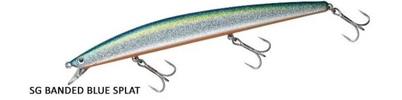 Daiwa Shoreline Shiner SL170F Sahte Yem SG Banded Blue Splat