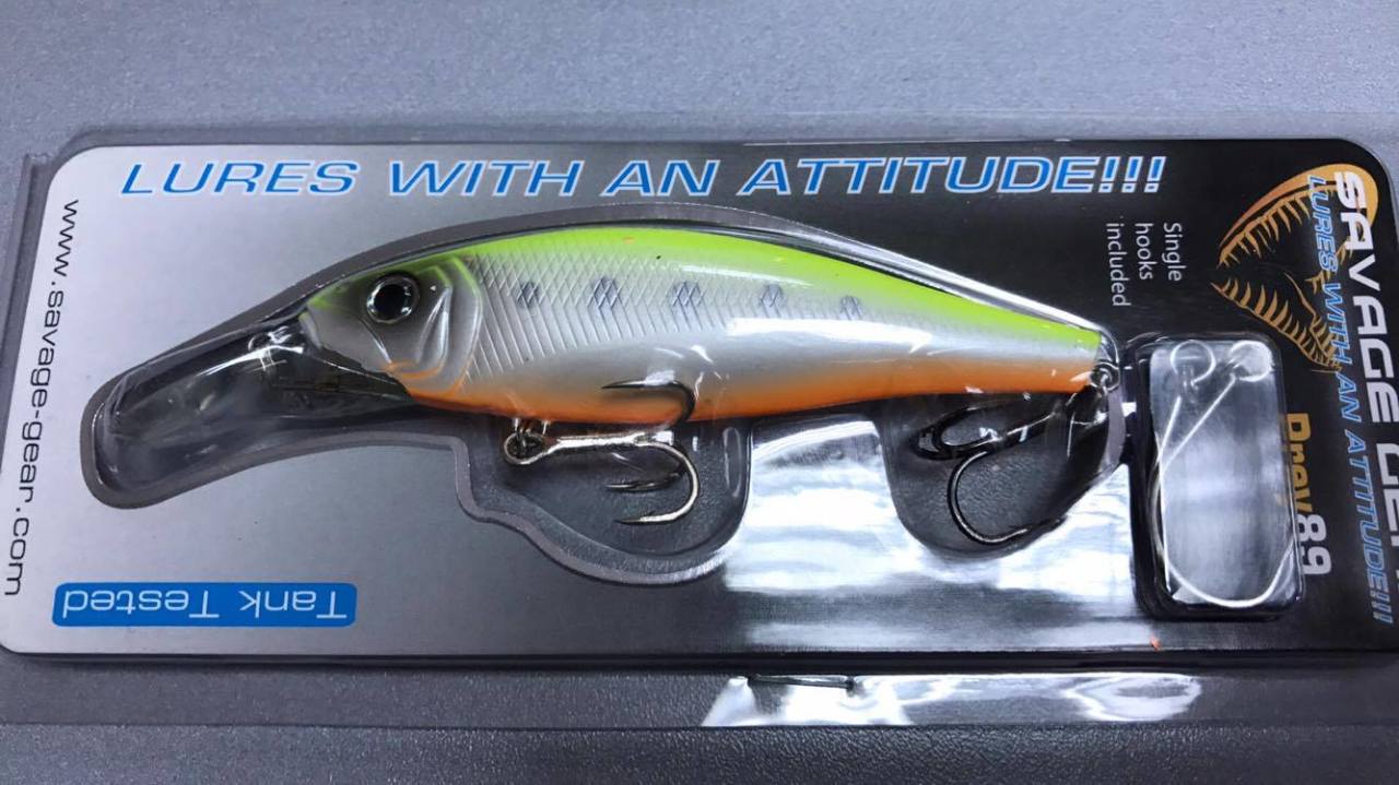 Savagear Prey 89mm 16.5gr Sahte Balık Lemon Back