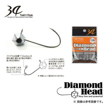 Thirty Four Diamond Jig Head Lrf iğnesi 3 gr