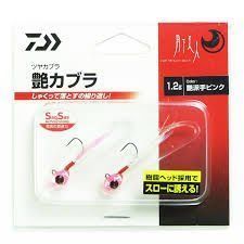 Daiwa Gekkabijin Tsuyakabura 1.2 gr Lrf Jighead GOLD AMI CLEAR