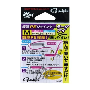 Gamakatsu Onsoku PE Jointer Large Eye L Leader Bağlama Aparatı