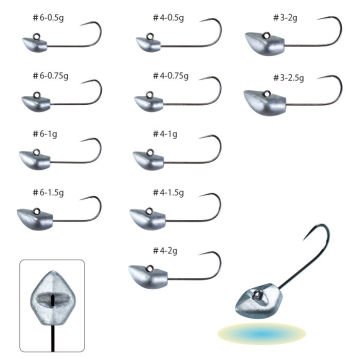 Gamakatsu Yoihime Cobra Lrf Jighead 1 gr #6