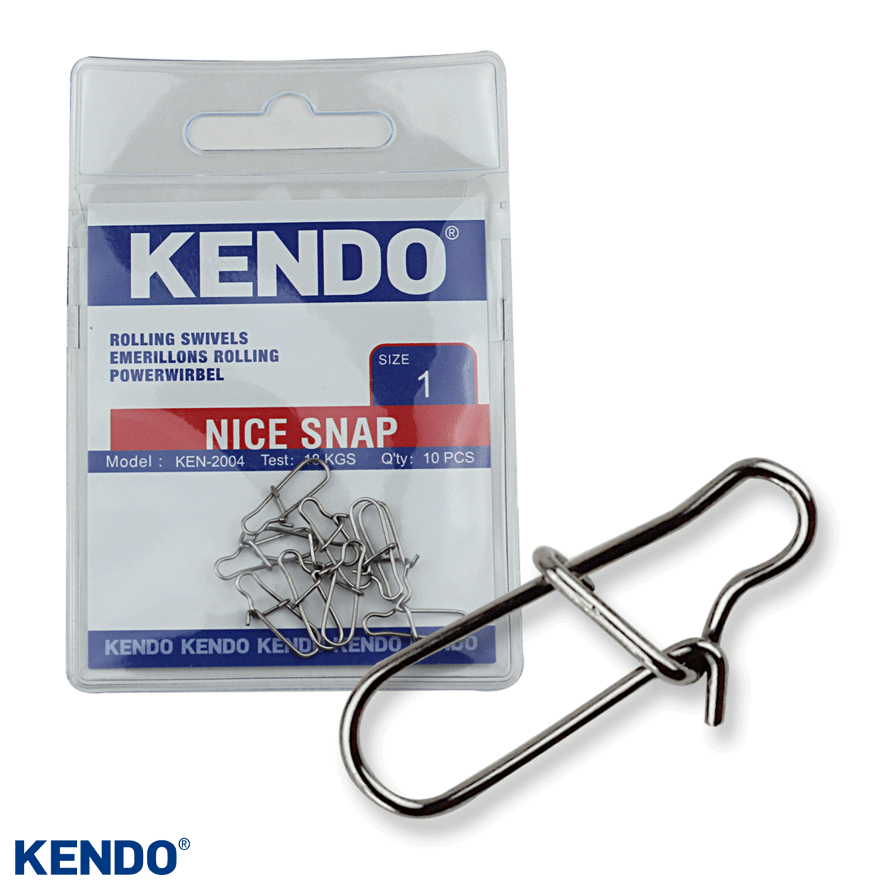 Kendo Nice Snap Sahte Balık Klipsi