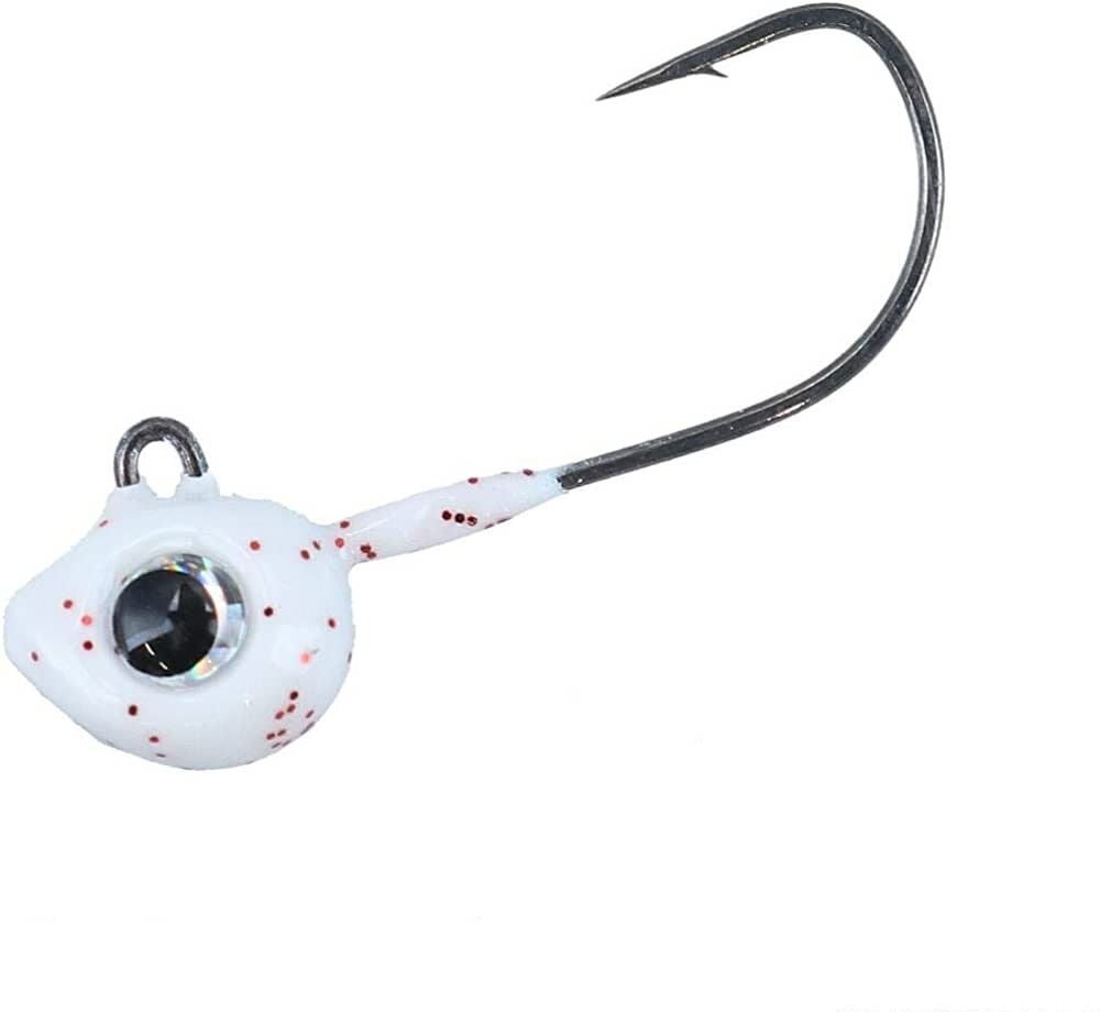 Daiwa Gekkabijin SW Light Jig Head SS Red Glow 1.5 gr #8