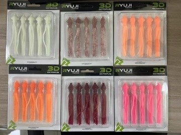 Ryuji Octopus 90 mm (5 Adet)
