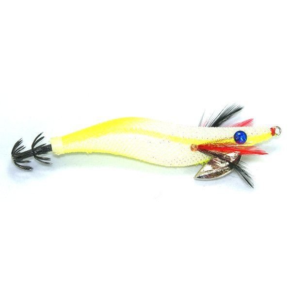 Metal Squid Jig 9cm 15g Kalamar Jokası Sarı