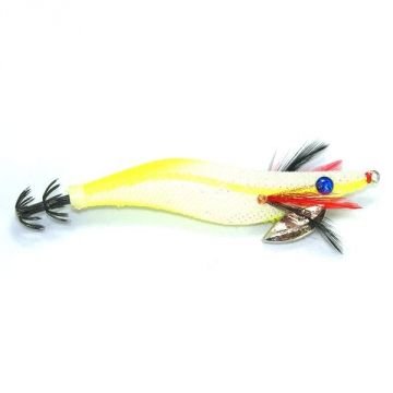 Metal Squid Jig 9cm 15g Kalamar Jokası Sarı