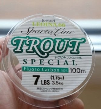 Raiglon Trout Special Fluorocarbon Misina 100 Mt