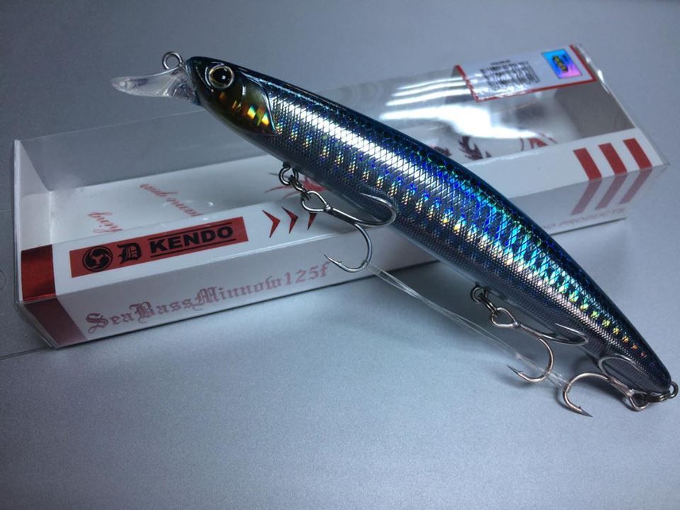 Kendo Seabass Mınnow 12.5cm 21g Floatıng Suni Yem 03