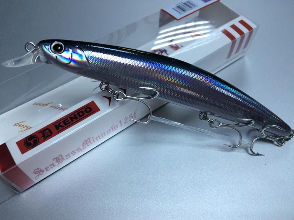 Kendo Seabass Mınnow 12.5cm 21g Floatıng Suni Yem 28