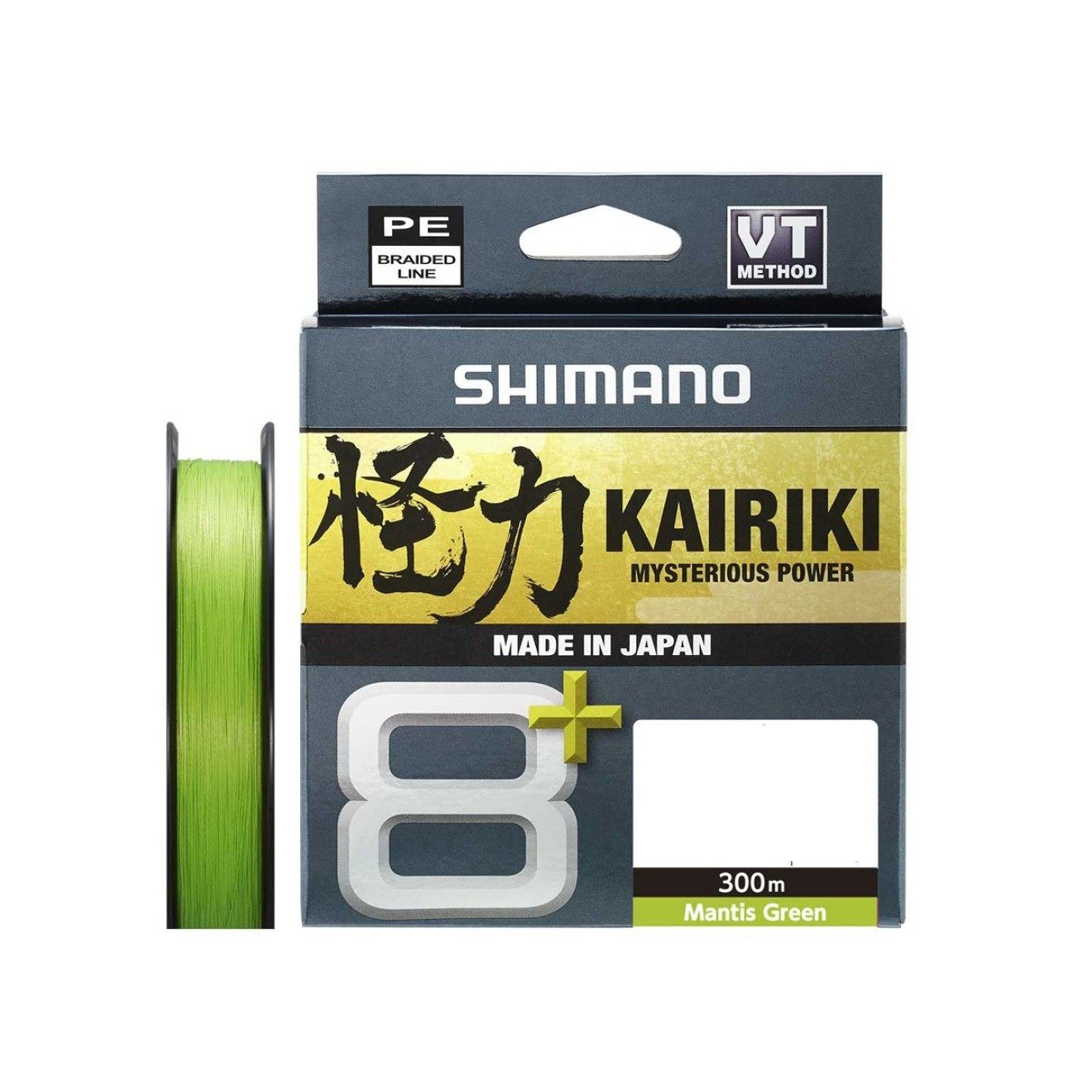 Shimano Kairiki 8+ 300 Mt Mantis Green İp Misina ( Yeşil )
