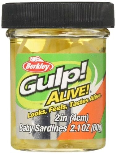 Berkley Alive Baby Sardine 2inç Lrf Silikonu Glow