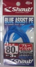 Shout Blue Assist PE Jig Assist İpi 80 LB