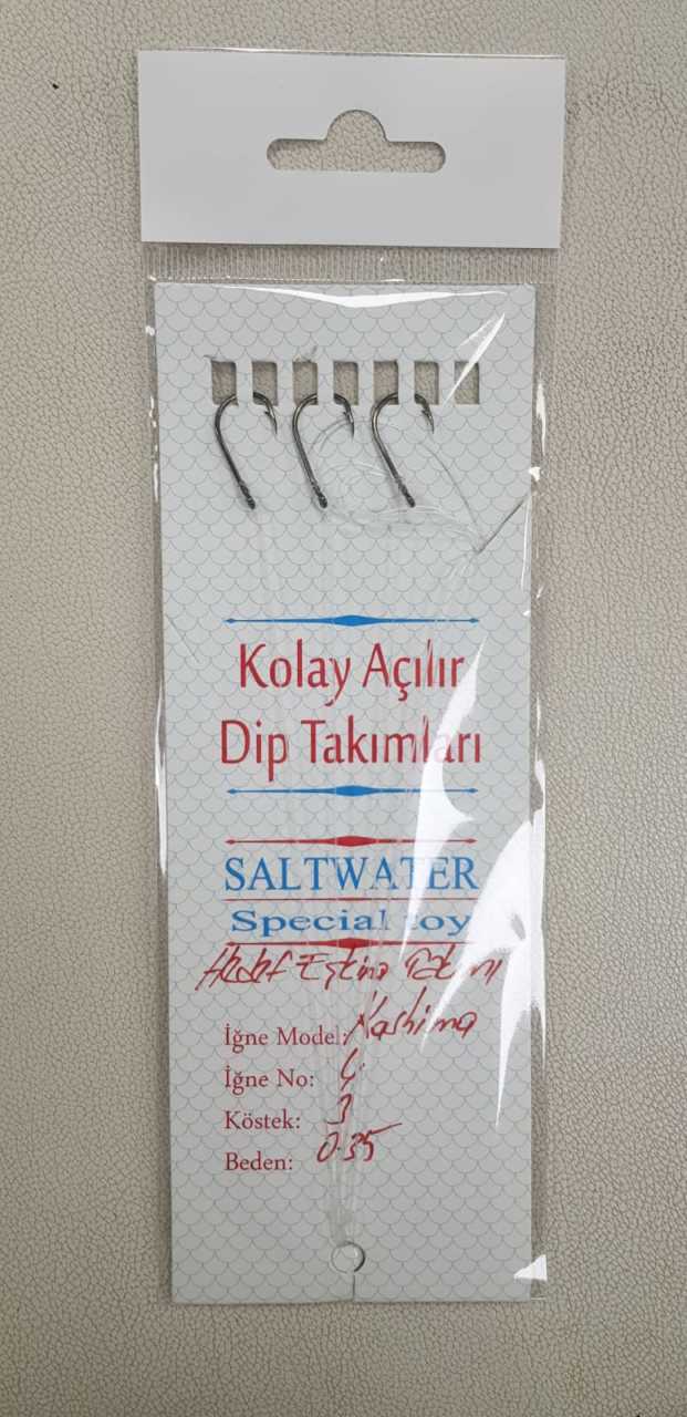 Hedef Balık 3 İğneli Eşkina Karagöz Mercan Çipura Takımı