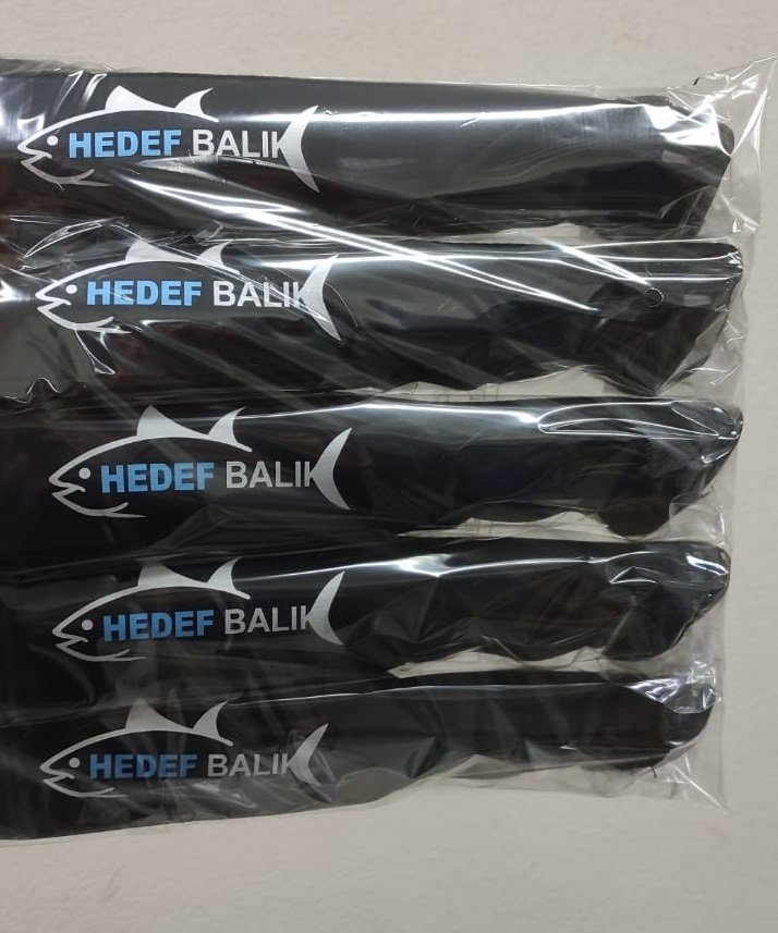 Spin Olta Lastikli Kamış Koruma Kılıfı ( Kamış Bantı) Hedef Balık