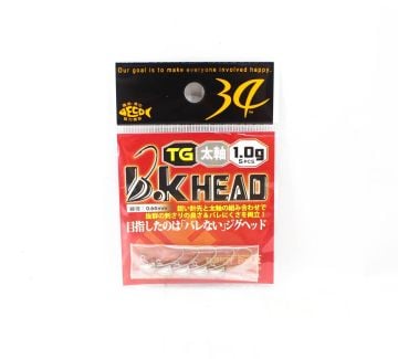 Thirty Four BK Head TG Lrf Jig Head 1.3 gr
