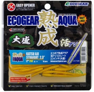 Ecogear Jukusei Aqua Katsu Aji Straight 2.3 inç J14