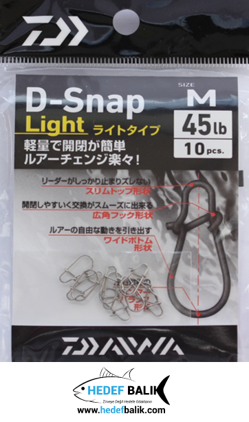 Daiwa D-SNAP LIGHT Klips M