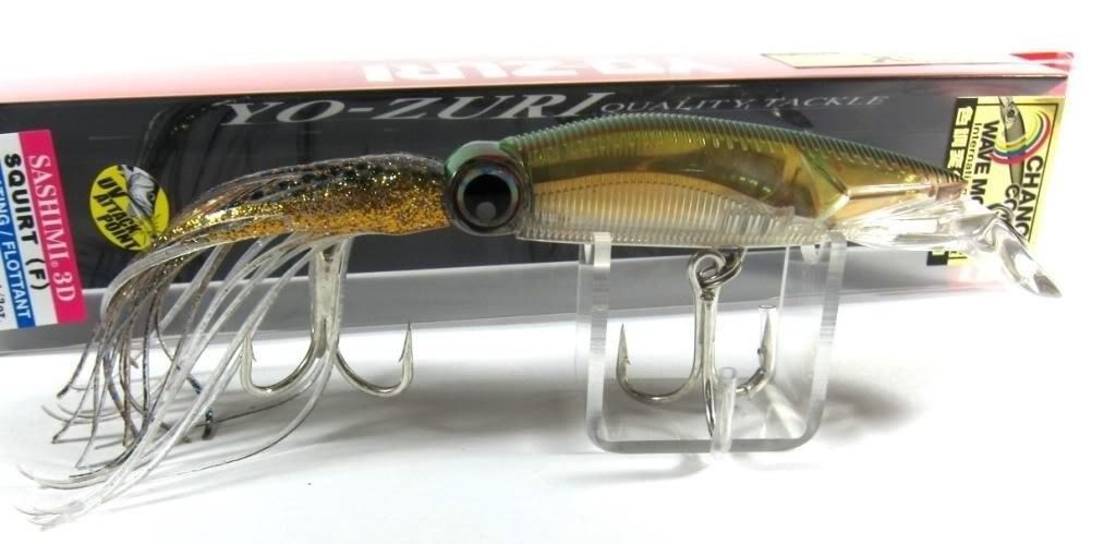 Yozuri Sashimi 3D Squirt 190mm Sahte Balık CPBR