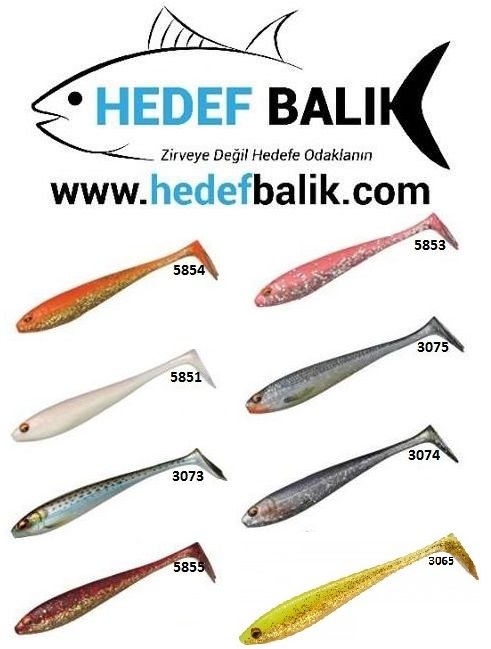 Daiwa Duck Fin Shad 3.5'' 9 cm Silikon Yem