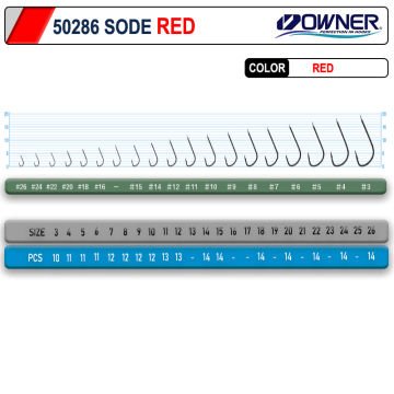 Owner 50286 Sode Red İğne 6