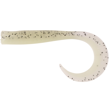 Savagear LB Sandeel Curltail 7cm Pearl Silver Silikon Yem Glow