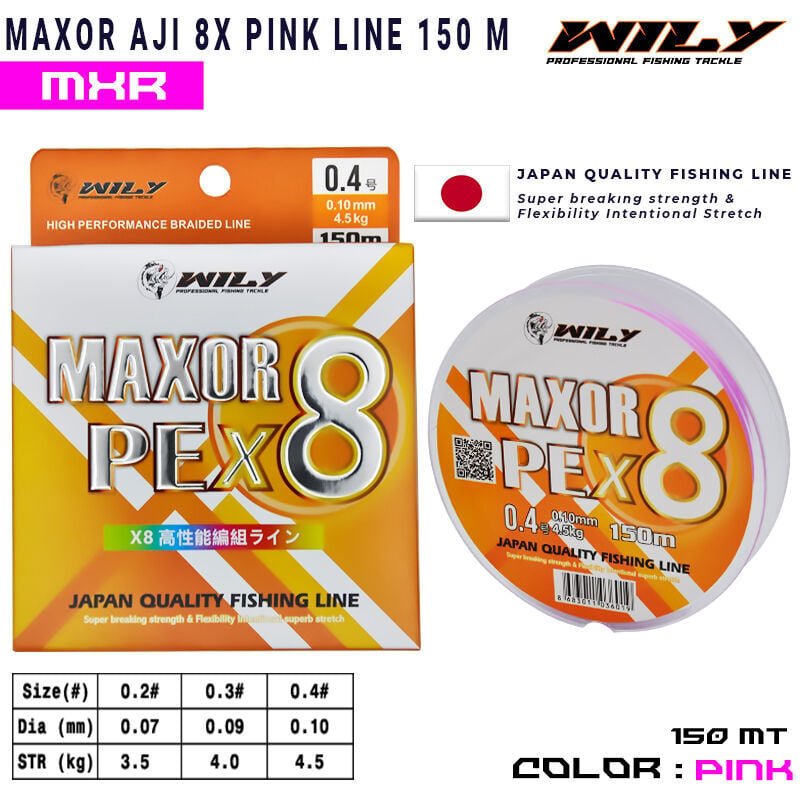 Wily Maxor PE Aging Misina LRF & AJİ İp
