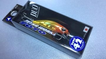 Duo Tetra Works Toto 42S 2.8gr 42mm Sahte Balık gold red head