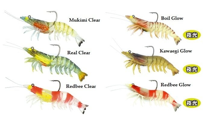 Prox Viceo Swim Bait Shrimp Nama Silikon Karides 3 İnç