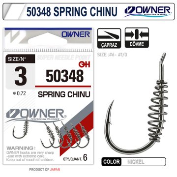 Owner 50348 Spring Chinu Nickel İğne 1