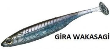 Daiwa TG Shad 3 3inc Silikon Yem GİRA WAKASAGİ
