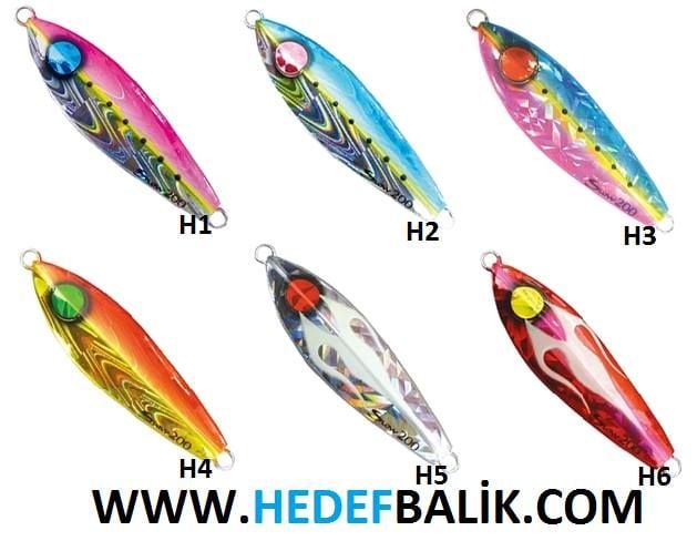 Hayabusa FS 424 Jack Eye Slow Jig 11cm 250gr