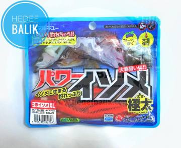 Marukyu Power İsome Slim Silikon Kurt 11 cmXL KIRMIZI