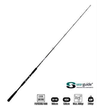 Fujin Sea Force Deep S 180cm Max 400gr Tekne Kamış