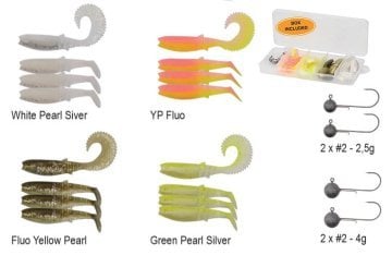 Savage gear Cannibal Box Kit XS 20 Adet Suni Yem