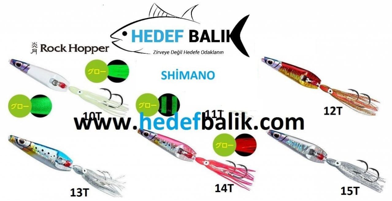 Shimano Rock Hopper 160gr Metal Slow Jig Yemi