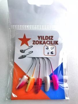 Yıldız Zoka Kayık Tipi Jighead 3gr - #6